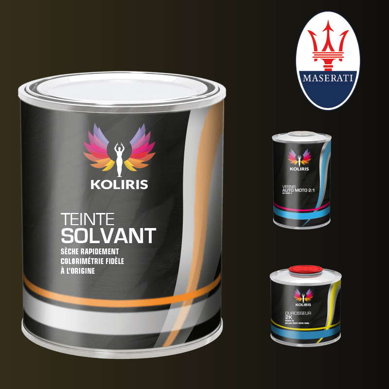 Kit peinture et vernis voiture solvant Maserati - Carenciel.pro