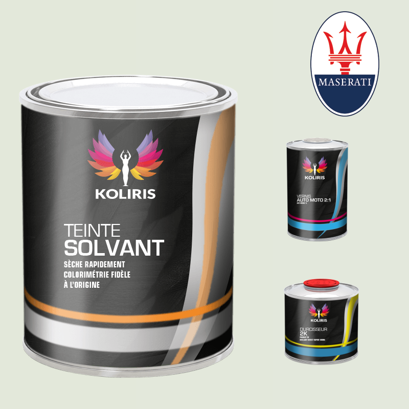 Kit peinture et vernis voiture solvant Maserati - Carenciel.pro