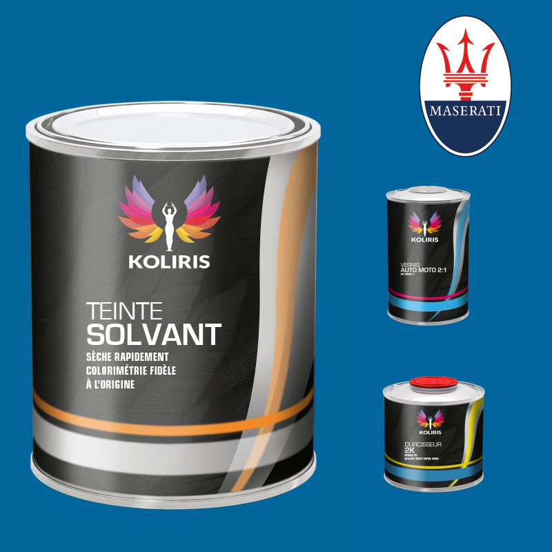 Kit peinture et vernis voiture solvant Maserati - Carenciel.pro