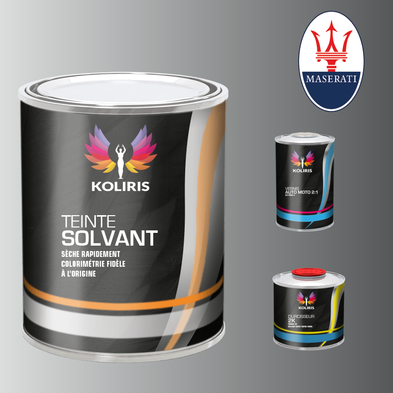 Kit peinture et vernis voiture solvant Maserati - Carenciel.pro