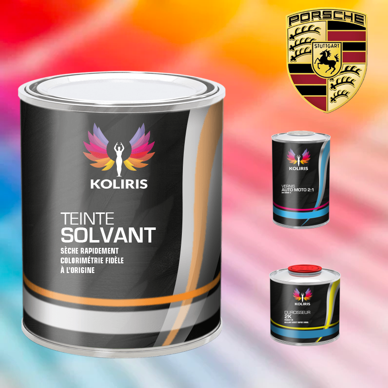 Kit peinture et vernis voiture solvant Porsche - Carenciel.pro