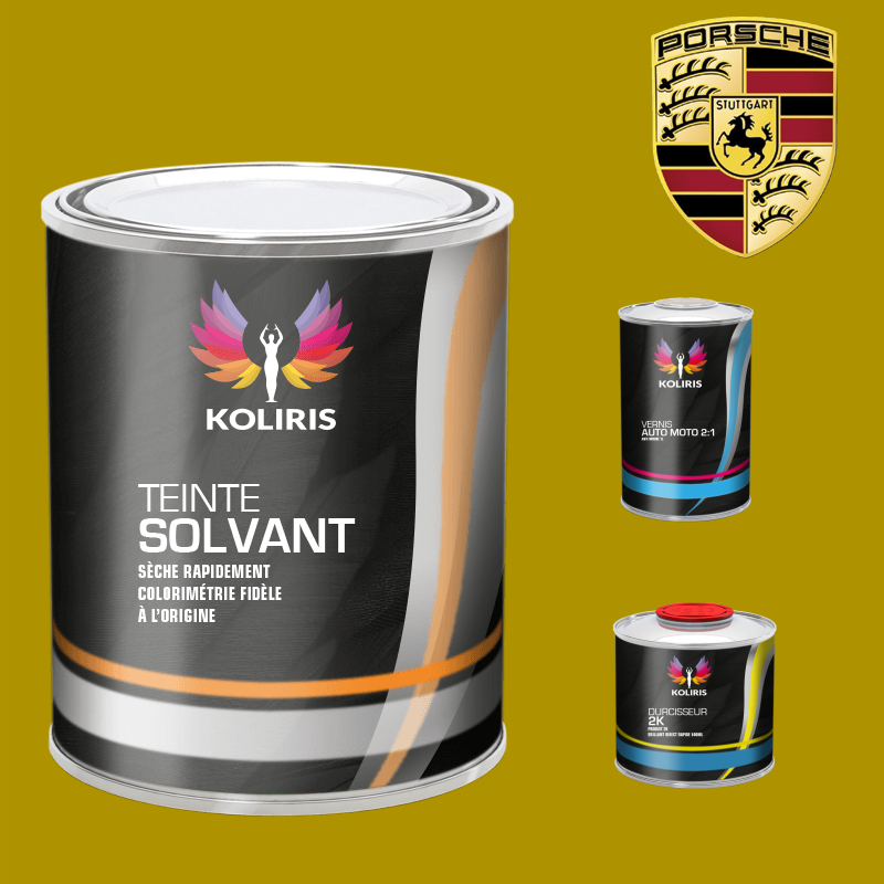Kit peinture et vernis voiture solvant Porsche - Carenciel.pro