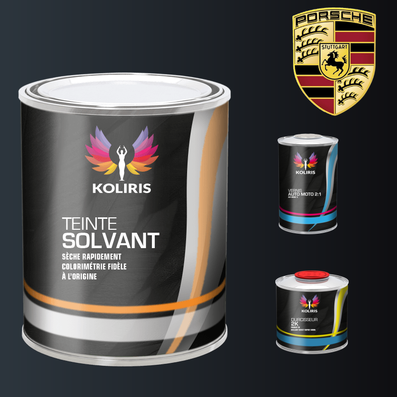 Kit peinture et vernis voiture solvant Porsche - Carenciel.pro