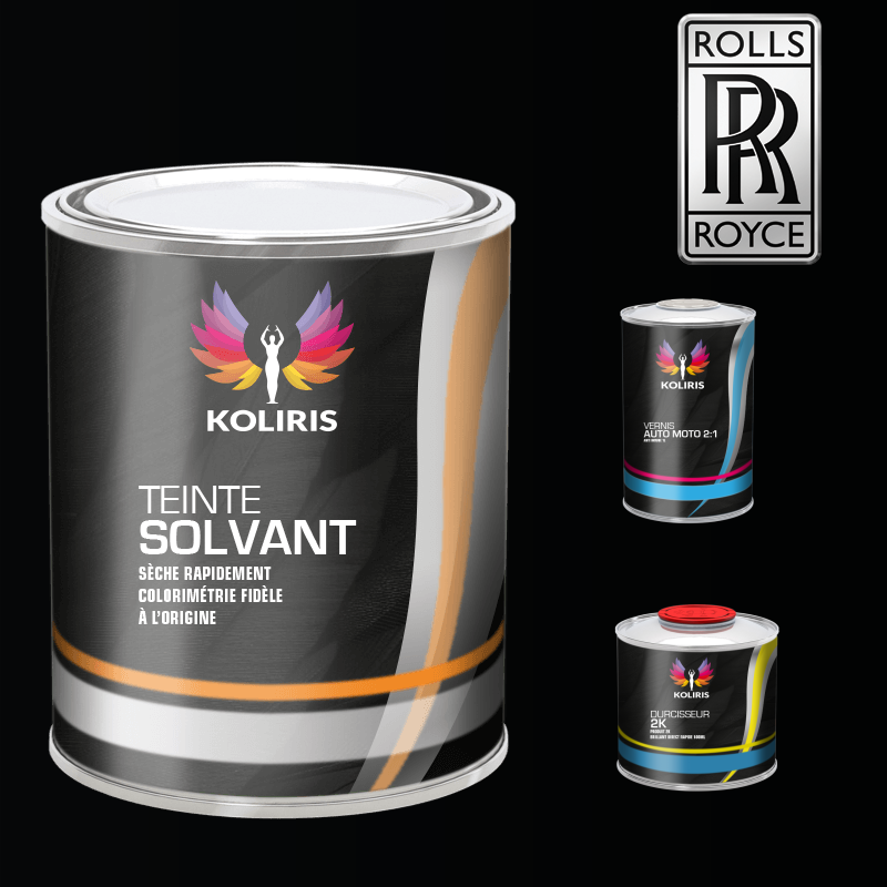 Kit peinture et vernis voiture solvant Rolls Royce - Carenciel.pro