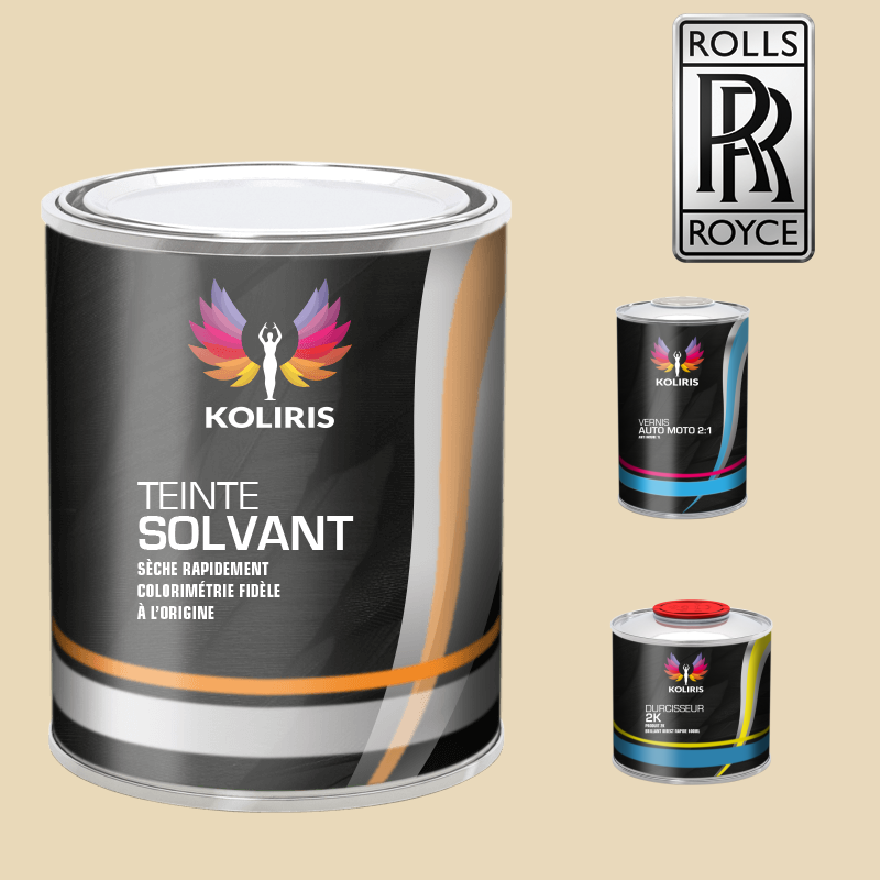 Kit peinture et vernis voiture solvant Rolls Royce - Carenciel.pro