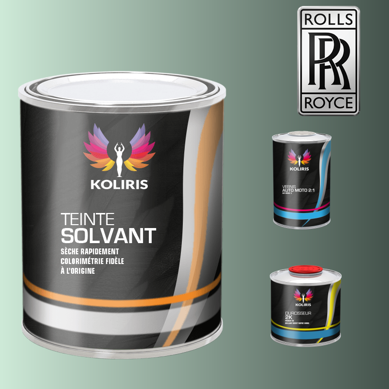 Kit peinture et vernis voiture solvant Rolls Royce - Carenciel.pro