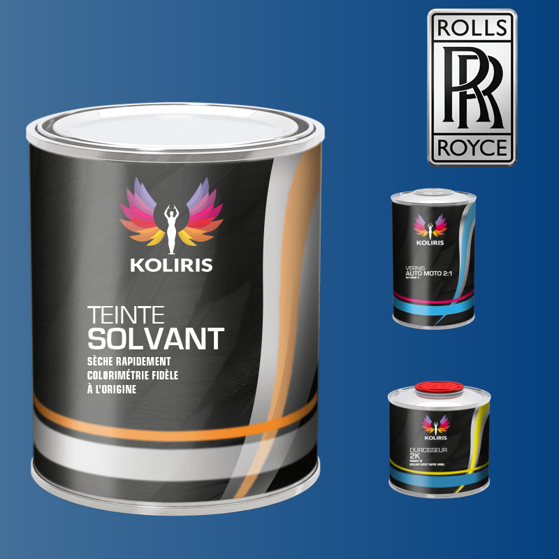 Kit peinture et vernis voiture solvant Rolls Royce - Carenciel.pro