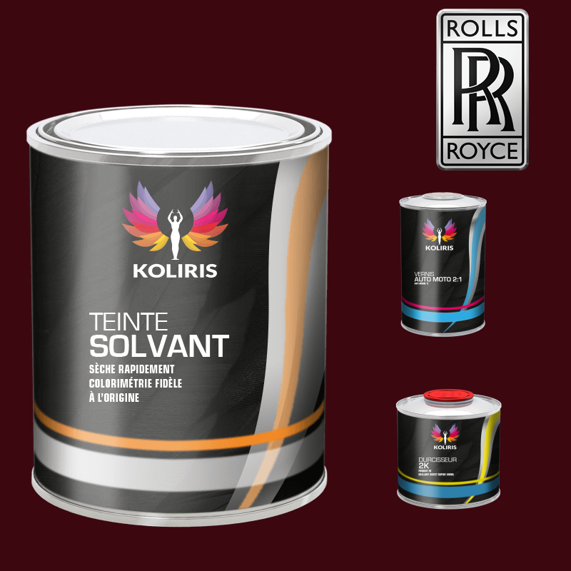 Kit peinture et vernis voiture solvant Rolls Royce - Carenciel.pro