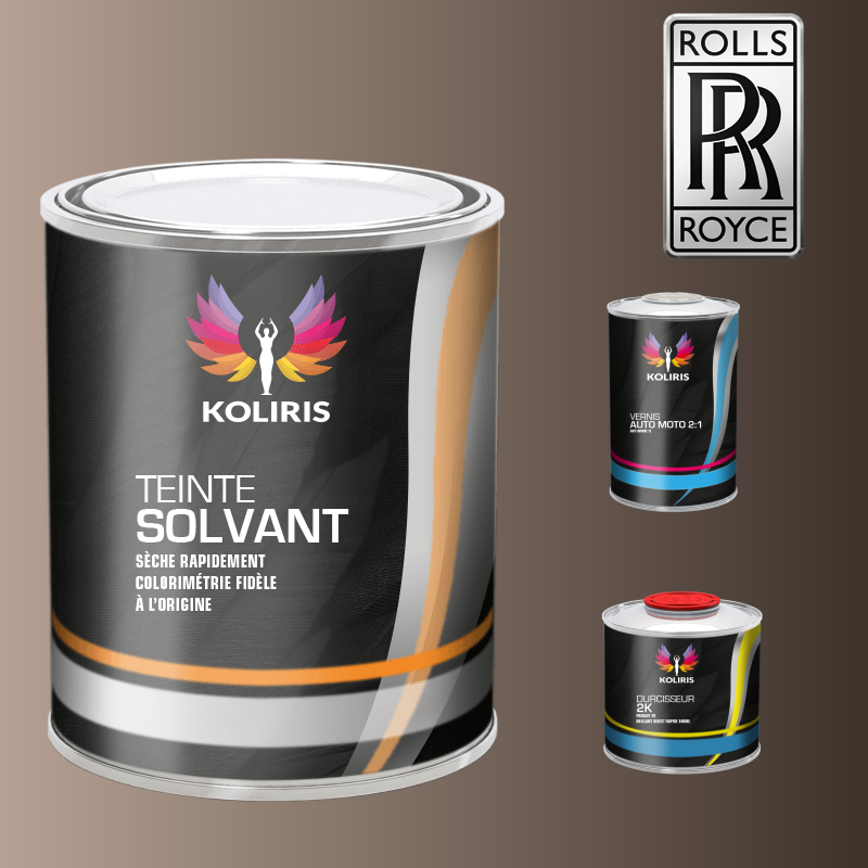 Kit peinture et vernis voiture solvant Rolls Royce - Carenciel.pro