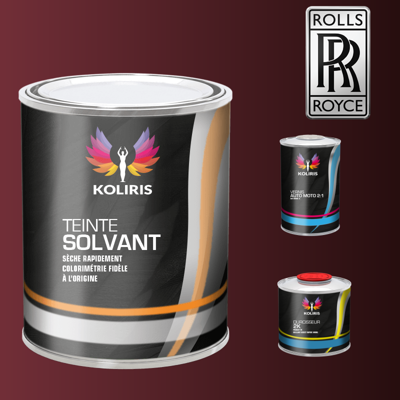 Kit peinture et vernis voiture solvant Rolls Royce - Carenciel.pro