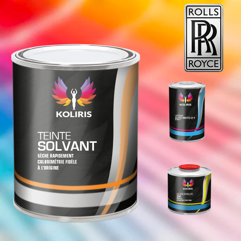 Kit peinture et vernis voiture solvant Rolls Royce - Carenciel.pro