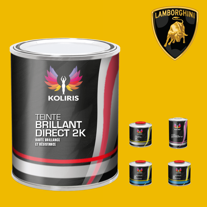 Pack peinture et primaire voiture brillant direct VOC420 Lamborghini - carenciel.pro