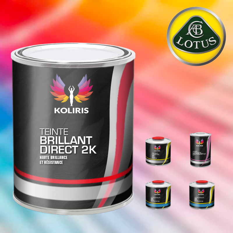 Pack peinture et primaire voiture brillant direct VOC420 Lotus - Carenciel.pro