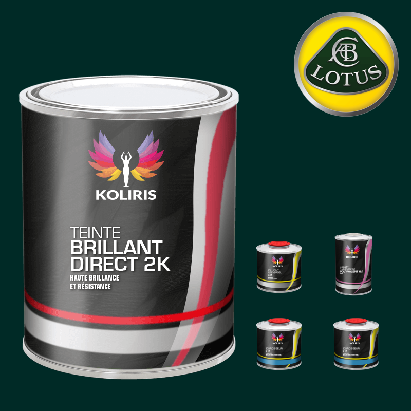 Pack peinture et primaire voiture brillant direct VOC420 Lotus - Carenciel.pro