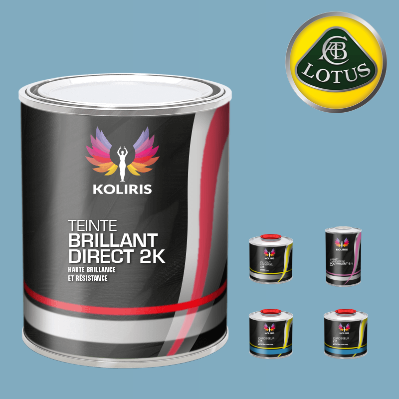 Pack peinture et primaire voiture brillant direct VOC420 Lotus - Carenciel.pro