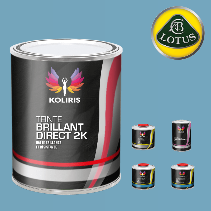 Pack peinture et primaire voiture brillant direct VOC420 Lotus - Carenciel.pro