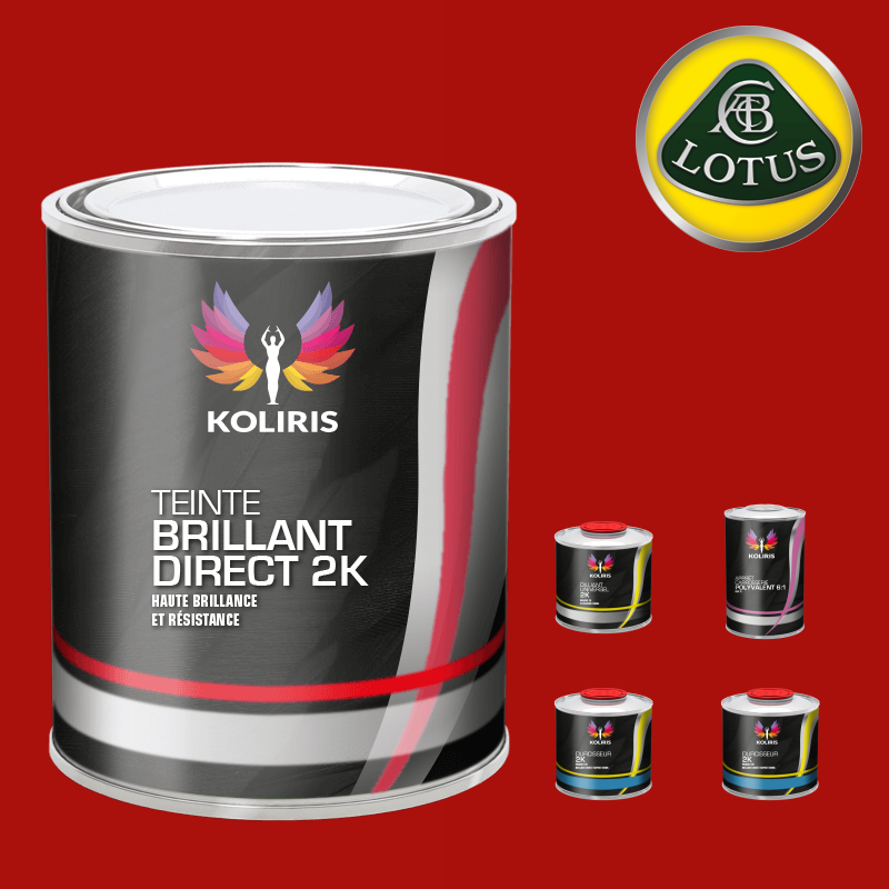 Pack peinture et primaire voiture brillant direct VOC420 Lotus - Carenciel.pro