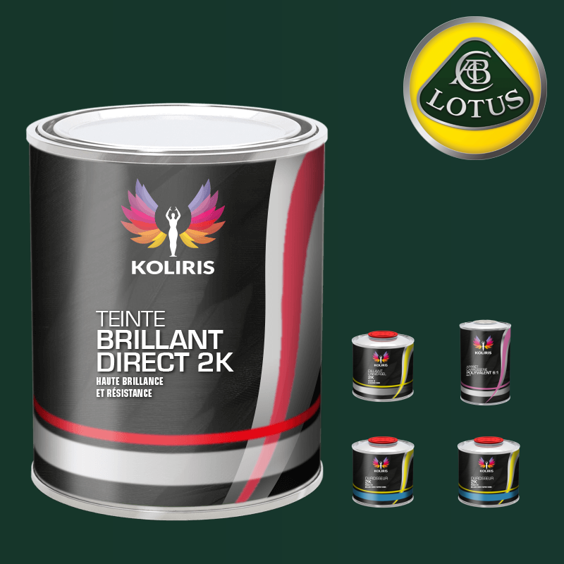 Pack peinture et primaire voiture brillant direct VOC420 Lotus - Carenciel.pro