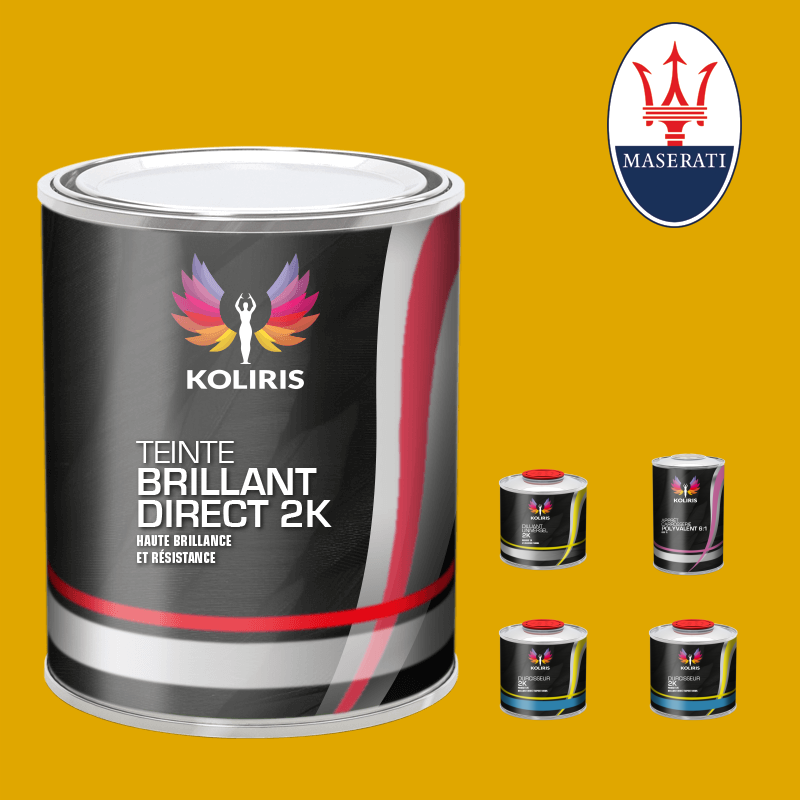 Pack peinture et primaire voiture brillant direct VOC420 Maserati - Carenciel