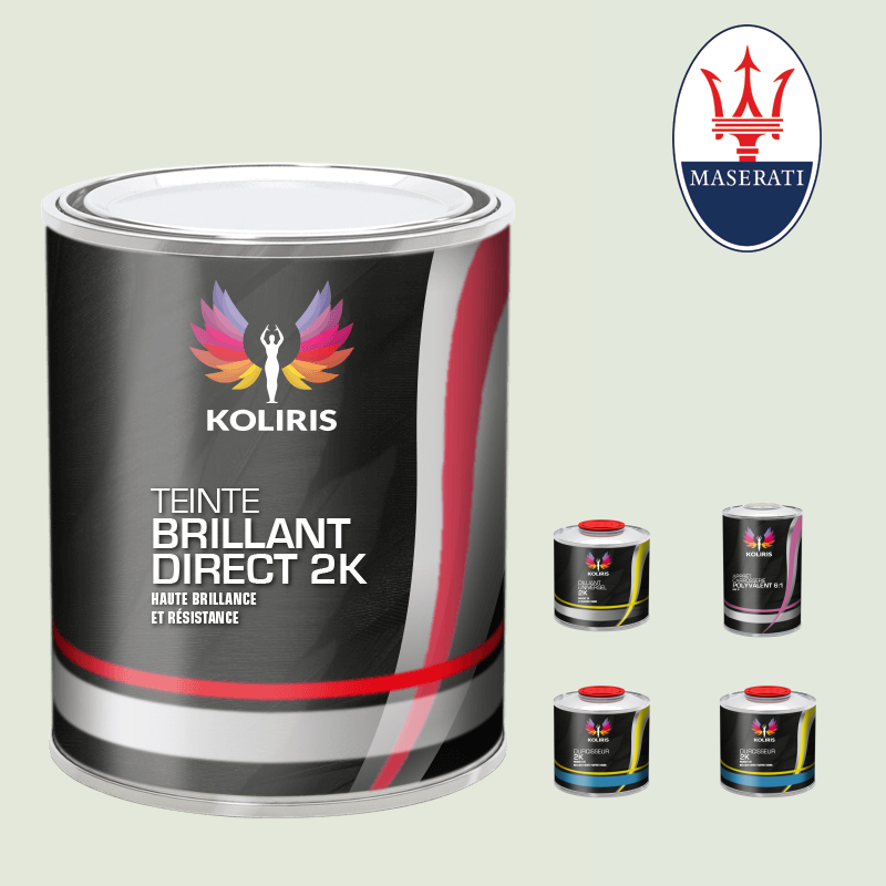 Pack peinture et primaire voiture brillant direct VOC420 Maserati - Carenciel