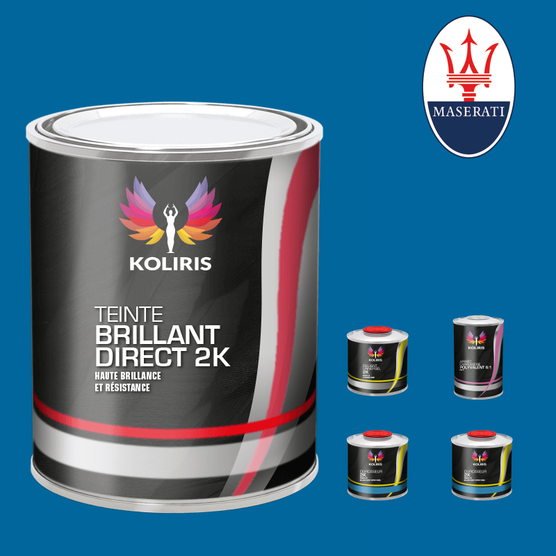 Pack peinture et primaire voiture brillant direct VOC420 Maserati - Carenciel