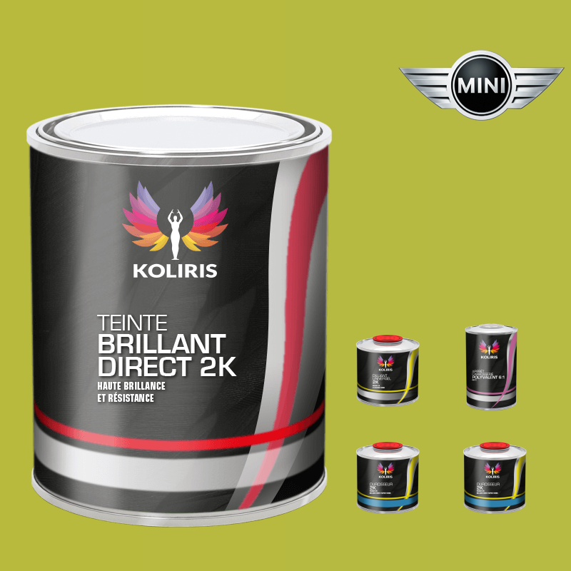 Pack peinture et primaire voiture brillant direct VOC420 Mini - Koliris