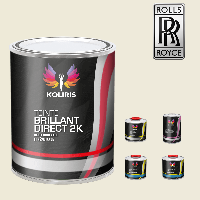 Pack peinture et primaire voiture brillant direct VOC420 Rolls Royce - Carenciel