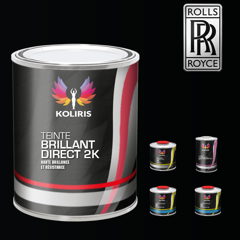 Pack peinture et primaire voiture brillant direct VOC420 Rolls Royce - Carenciel