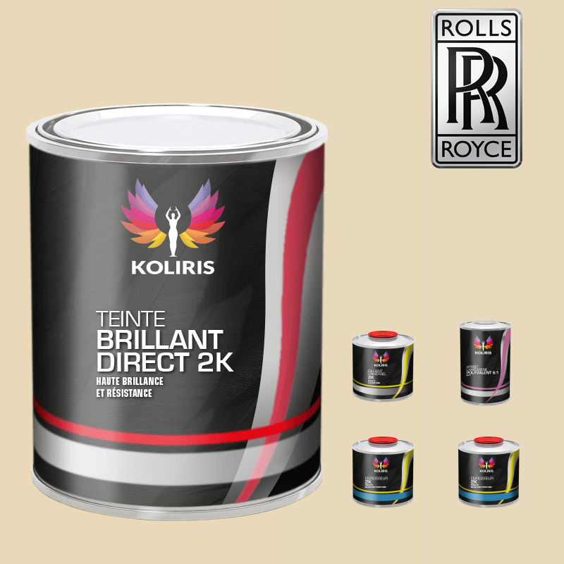 Pack peinture et primaire voiture brillant direct VOC420 Rolls Royce - Carenciel