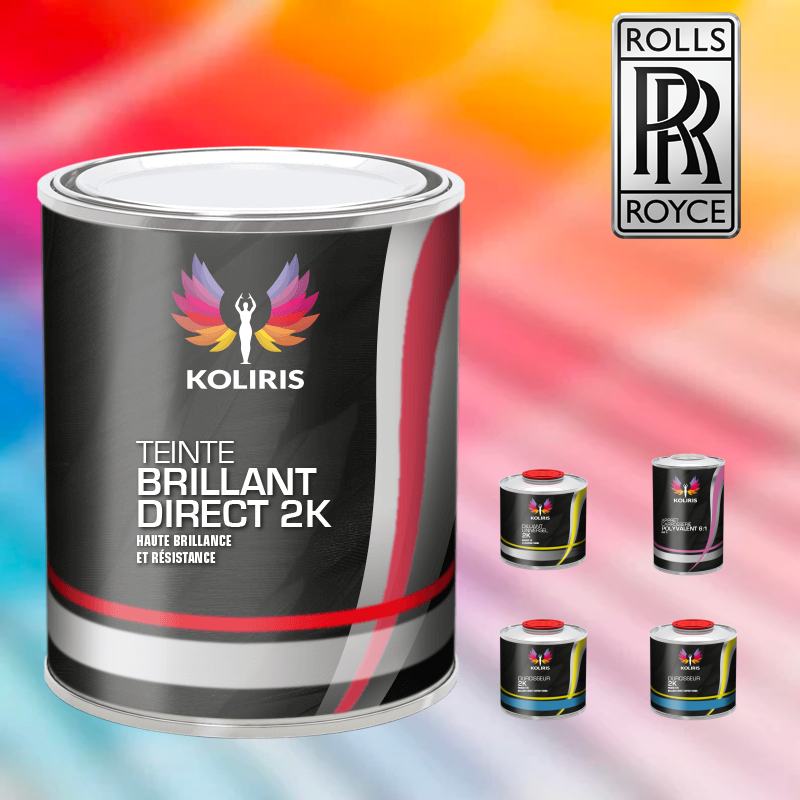 Pack peinture et primaire voiture brillant direct VOC420 Rolls Royce - Carenciel
