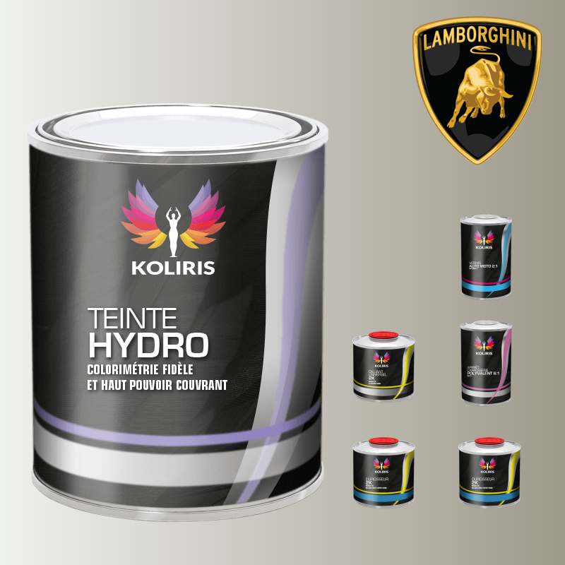 Pack peinture vernis apprêt voiture hydro Lamborghini