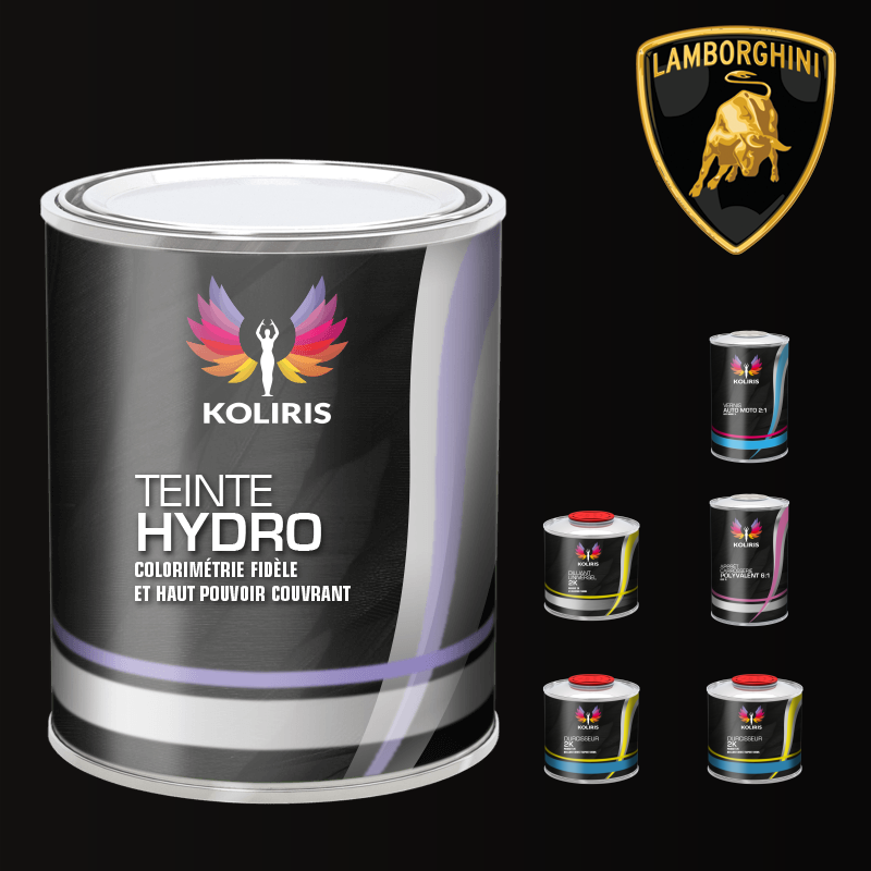 Pack peinture vernis apprêt voiture hydro Lamborghini