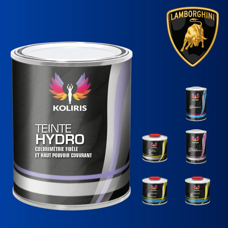 Pack peinture vernis apprêt voiture hydro Lamborghini