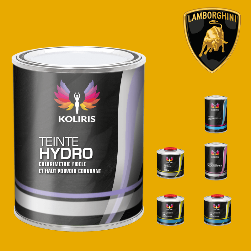 Pack peinture vernis apprêt voiture hydro Lamborghini