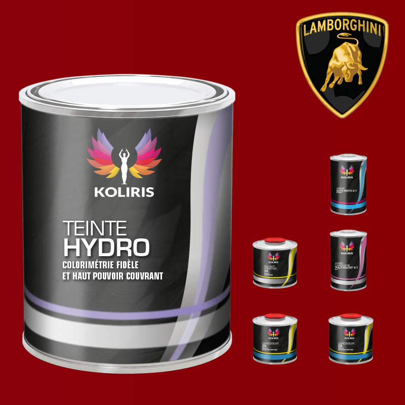 Pack peinture vernis apprêt voiture hydro Lamborghini