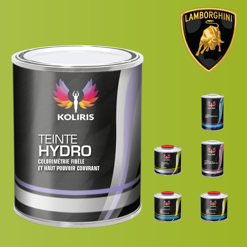 Pack peinture vernis apprêt voiture hydro Lamborghini