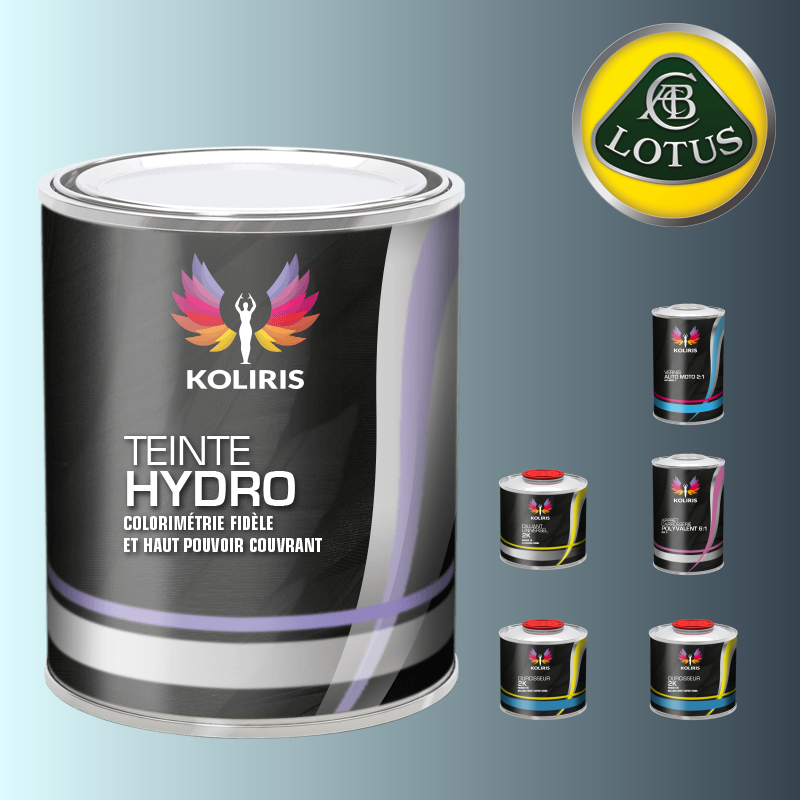 Pack peinture vernis apprêt voiture hydro Lotus