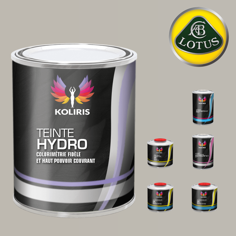 Pack peinture vernis apprêt voiture hydro Lotus
