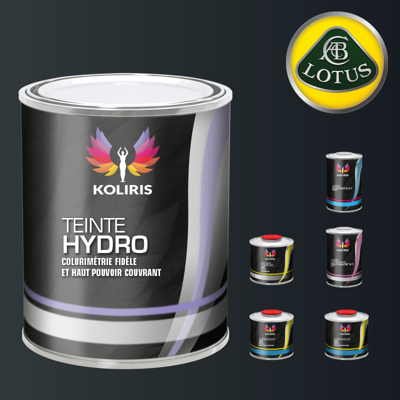 Pack peinture vernis apprêt voiture hydro Lotus