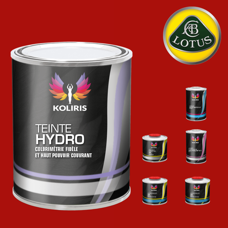 Pack peinture vernis apprêt voiture hydro Lotus
