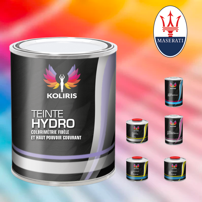 Pack peinture vernis apprêt voiture Maserati Koliris - Carenciel