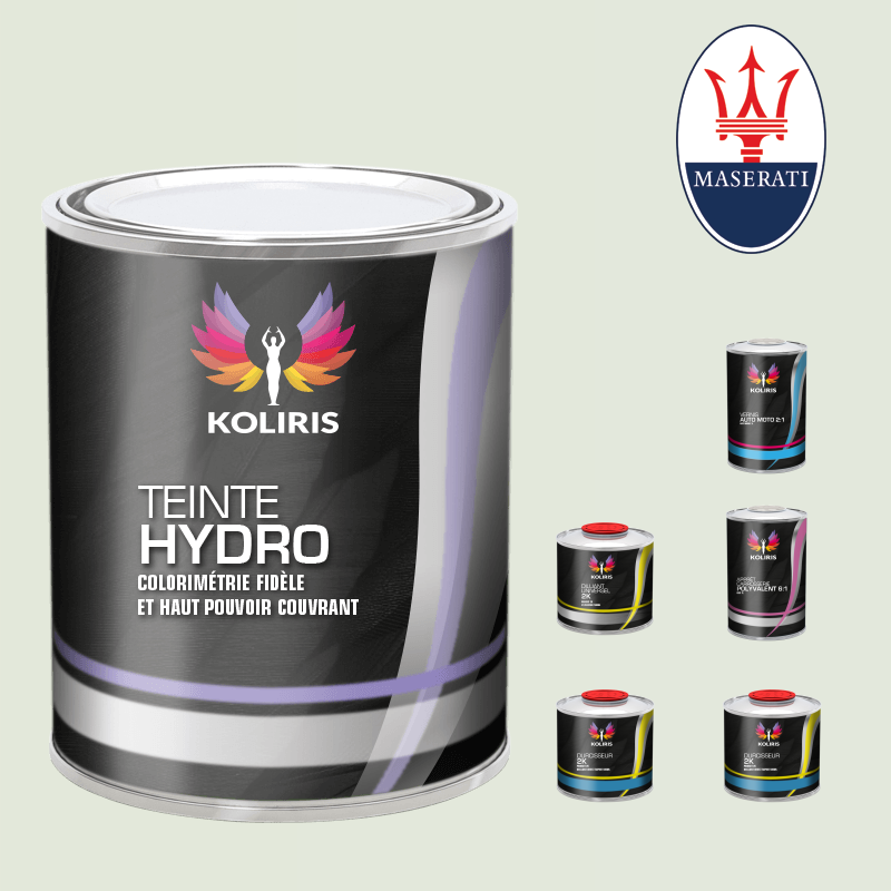 Pack peinture vernis apprêt voiture Maserati Koliris - Carenciel