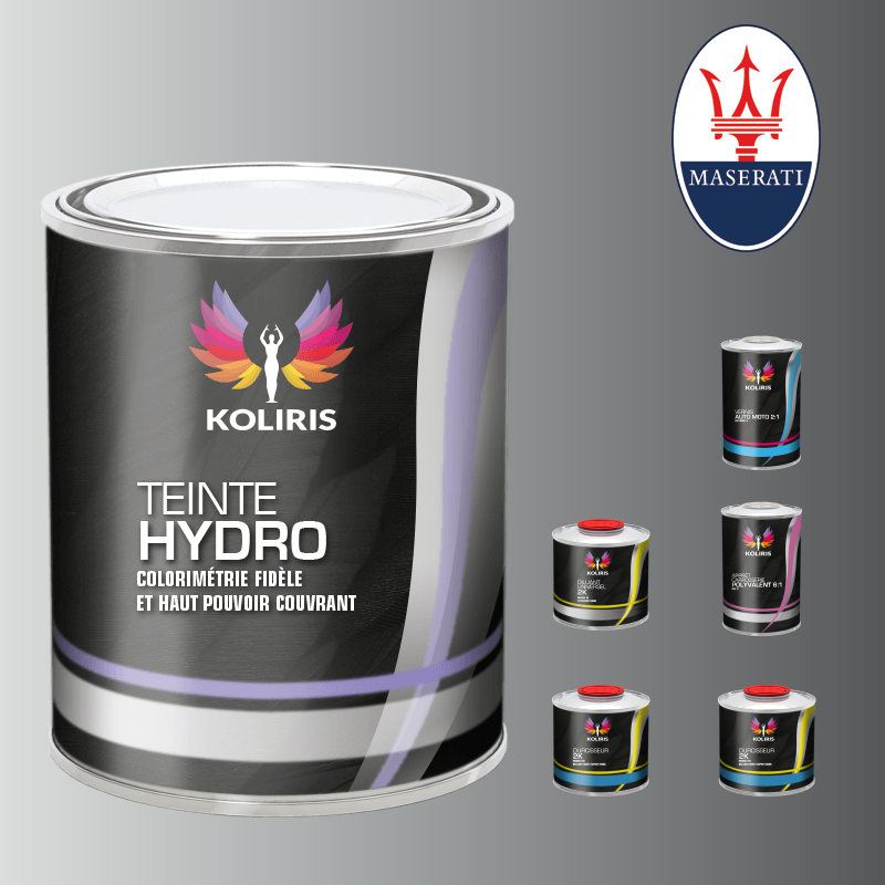 Pack peinture vernis apprêt voiture Maserati Koliris - Carenciel