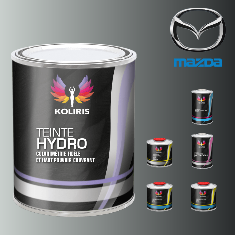 Pack peinture vernis apprêt voiture hydro Mazda - Carenciel.pro