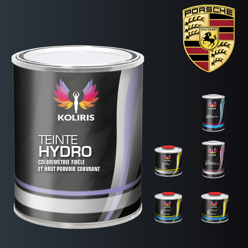 Pack peinture vernis apprêt voiture hydro Porsche