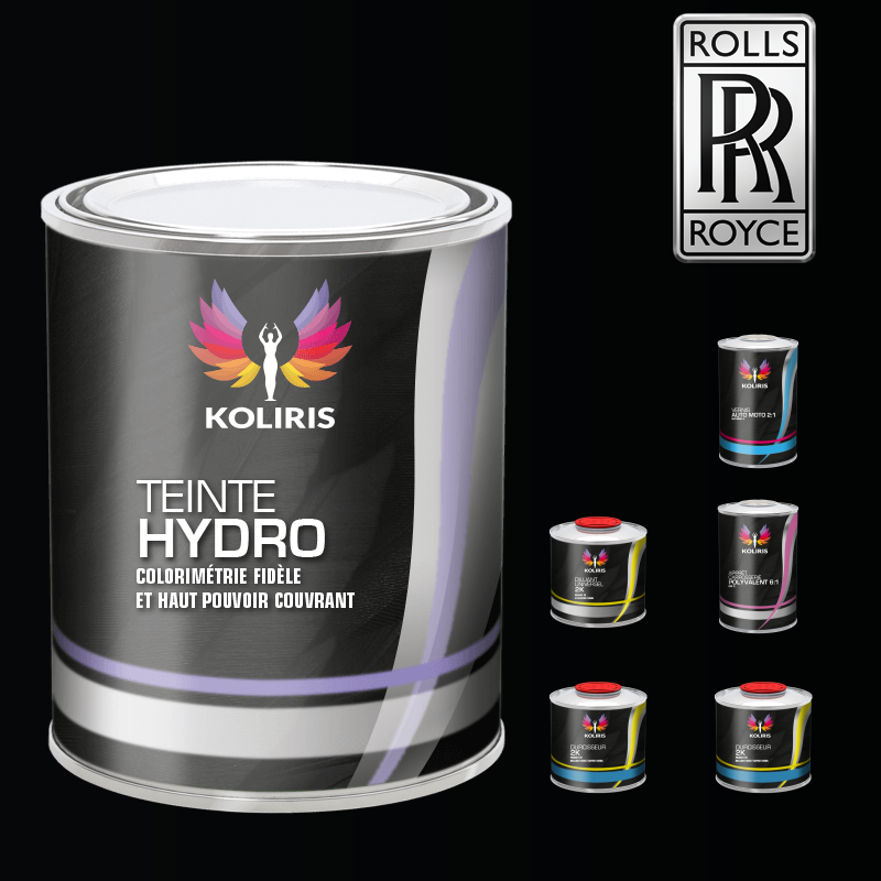 Pack peinture vernis apprêt voiture hydro Rolls Royce