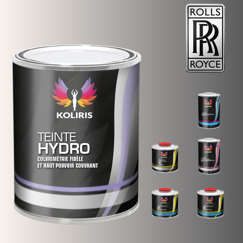 Pack peinture vernis apprêt voiture hydro Rolls Royce