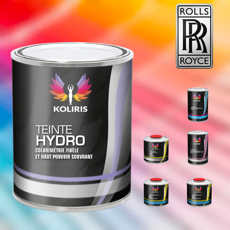 Pack peinture vernis apprêt voiture hydro Rolls Royce