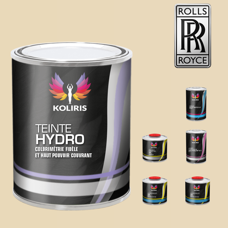 Pack peinture vernis apprêt voiture hydro Rolls Royce