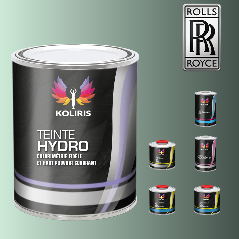 Pack peinture vernis apprêt voiture hydro Rolls Royce